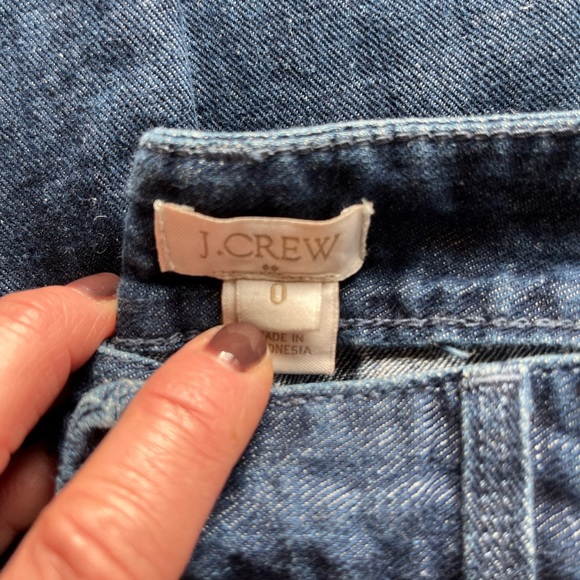 J CREW Wide Leg Trouser Jeans 0 - Picture 3 of 5